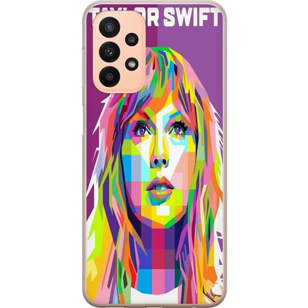 Kompatibelt Mobilskal till Samsung Galaxy A23 taylor swift