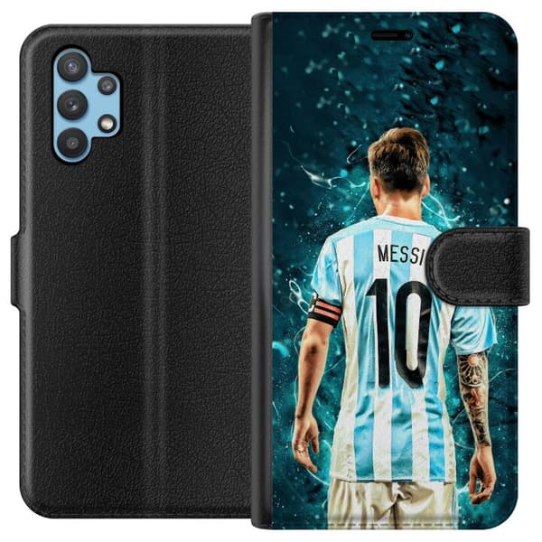 Kompatibelt Plånboksfodral till Samsung Galaxy A32 5G Messi