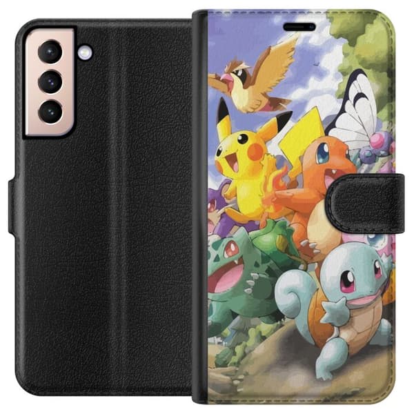 Kompatibelt Lommeboketui til Samsung Galaxy S21 Pokemon