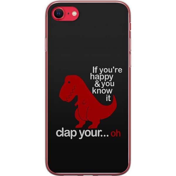 Kompatibelt Mobildeksel til Apple iPhone SE (2022) Dinosaur