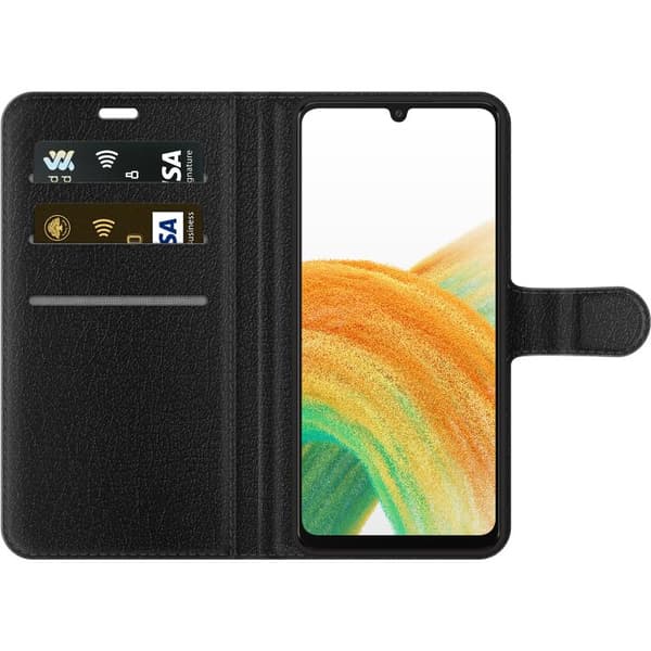 Kompatibelt Plånboksfodral till Samsung Galaxy A33 5G logotyp