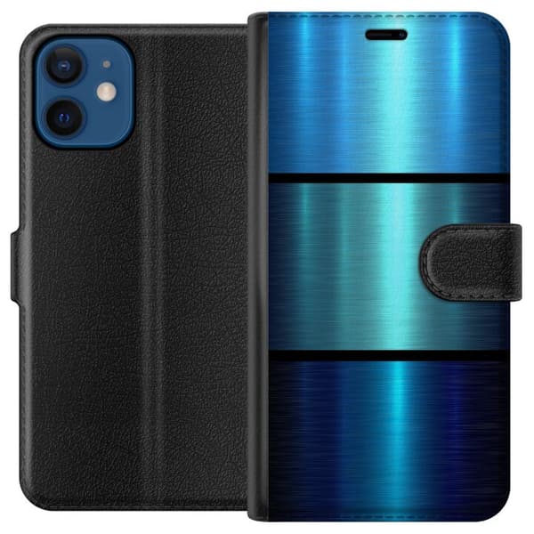Yhteensopiva Lompakkokotelo Apple iPhone 12 mini Sininen