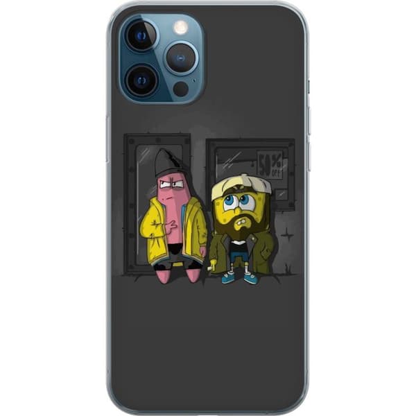 Yhteensopiva Puhelinkuori Apple iPhone 12 Pro Spongebob