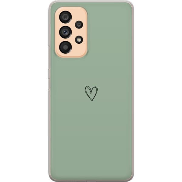 Kompatibelt Mobildeksel til Samsung Galaxy A53 5G Hjerte