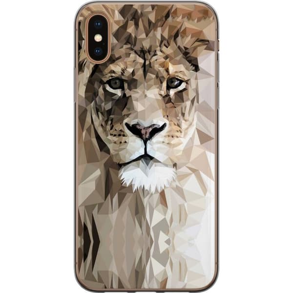 Kompatibelt Mobilskal till Apple iPhone XS Lejon