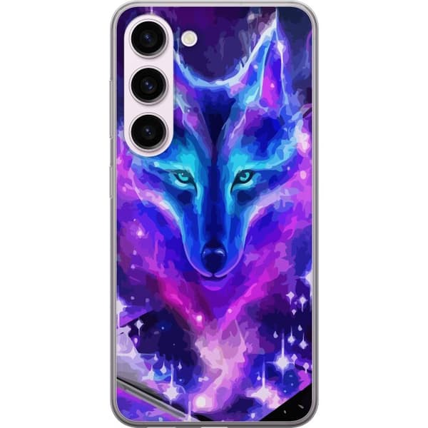 Kompatibelt Mobildeksel til Samsung Galaxy S23 Neon Ulv