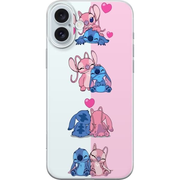 Kompatibelt Mobildeksel til Apple iPhone 16 Plus Lilo & Stitch