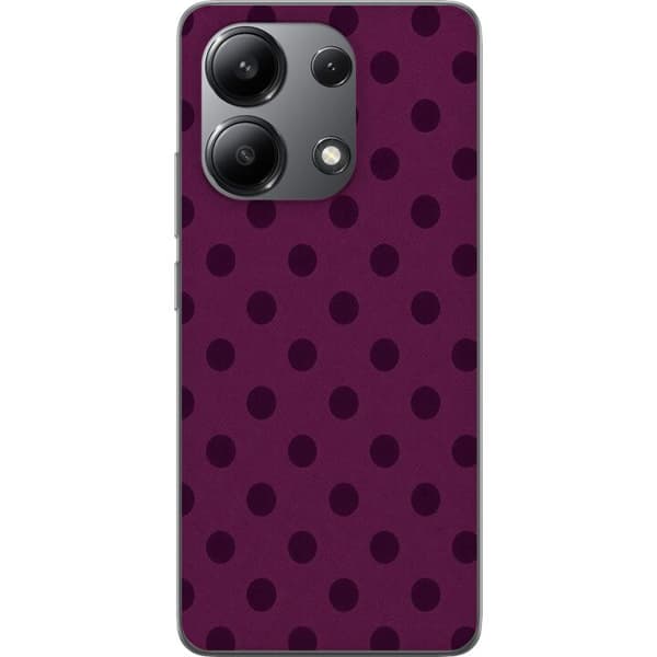 Kompatibelt Mobildeksel til Xiaomi Redmi Note 13 4G Plommeprikker