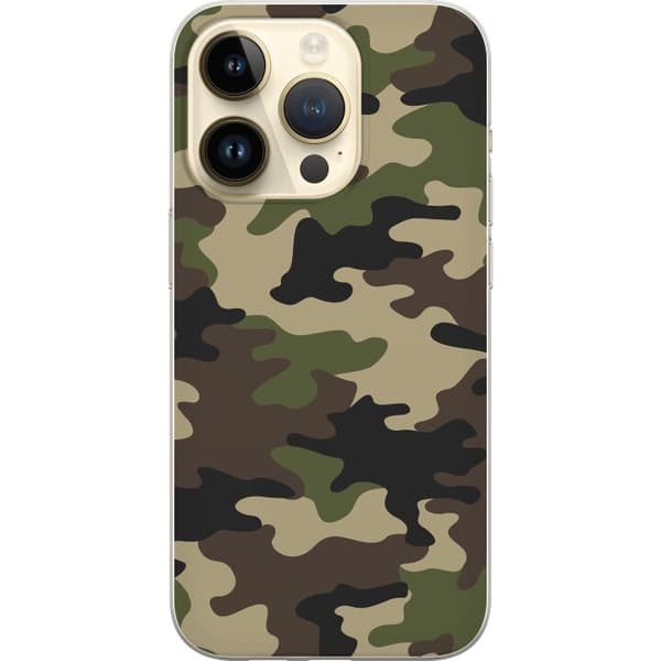 Kompatibel Mobilcover til Apple iPhone 14 Pro Skov camo