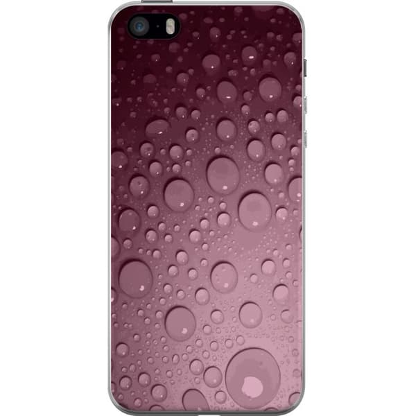 Kompatibelt Mobilskal till Apple iPhone 5s Rosa vattendroppar