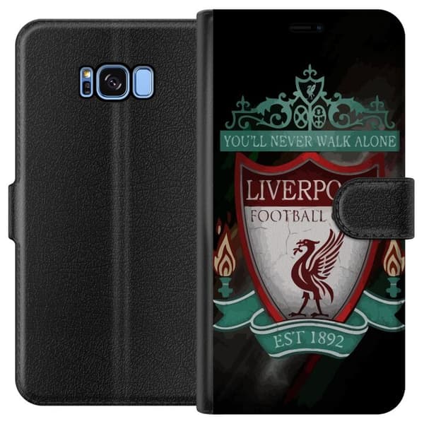 Kompatibelt Plånboksfodral till Samsung Galaxy S8 Liverpool L.F.C.