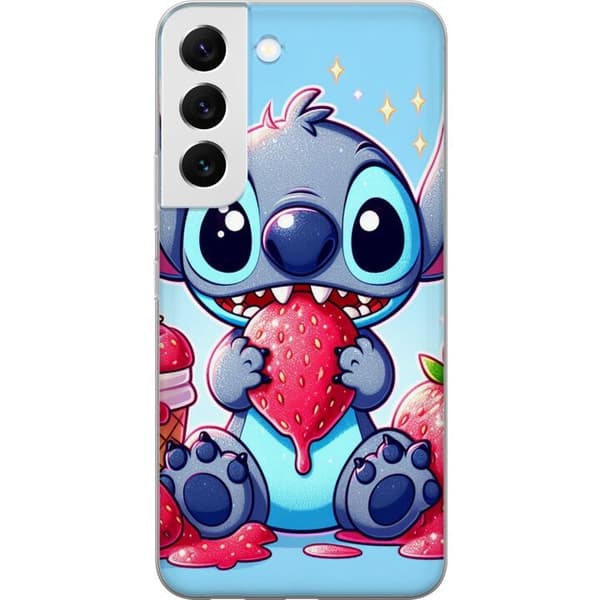 Kompatibelt Mobildeksel til Samsung Galaxy S22 5G Strawberry Stitch