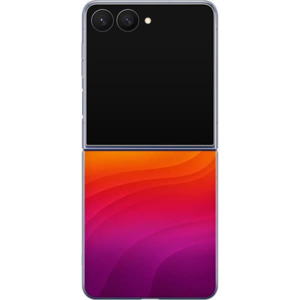 Kompatibelt Mobildeksel til Samsung Galaxy Z Flip7 Sunset Waves