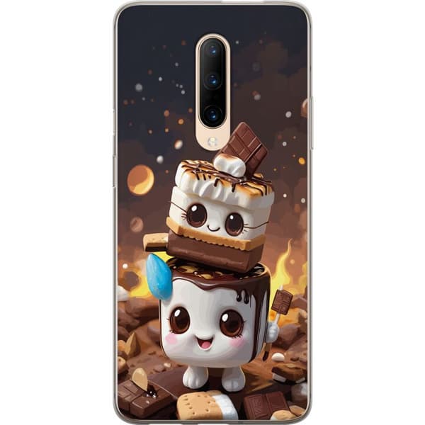 Kompatibelt Mobildeksel til OnePlus 7 Pro Søt dessertdesign med marshmallow