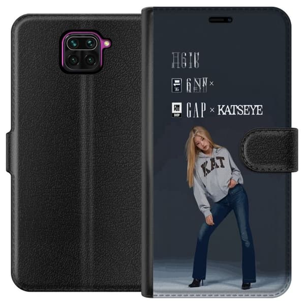 Kompatibelt Lommeboketui til Xiaomi Redmi Note 9 KATSEYE blond modebild