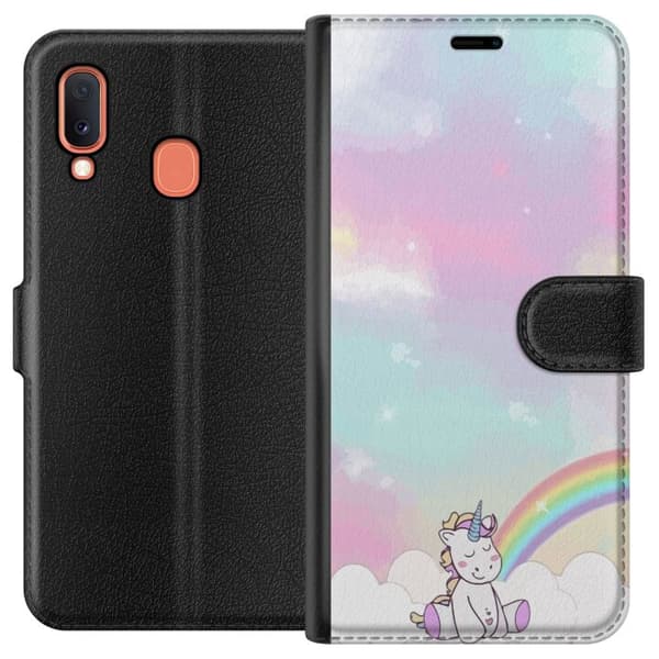 Kompatibelt Lommeboketui til Samsung Galaxy A20e Unicorn