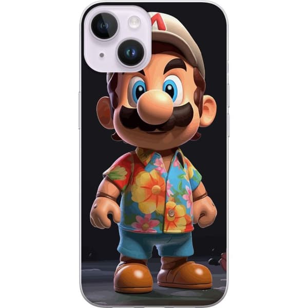 Kompatibel Mobilcover til Apple iPhone 14 Plus Super Mario