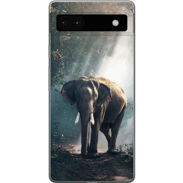 Kompatibelt Mobilskal till Google Pixel 6a Elefant