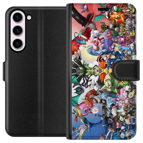 Kompatibel Tegnebogsetui til Samsung Galaxy S23+ Pokemon