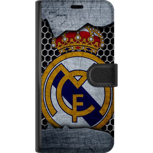 Kompatibelt Plånboksfodral till Apple iPhone 12 Real Madrid