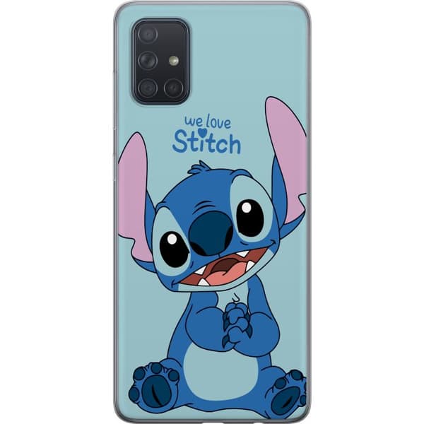 Kompatibelt Mobilskal till Samsung Galaxy A71 Älska Stitch