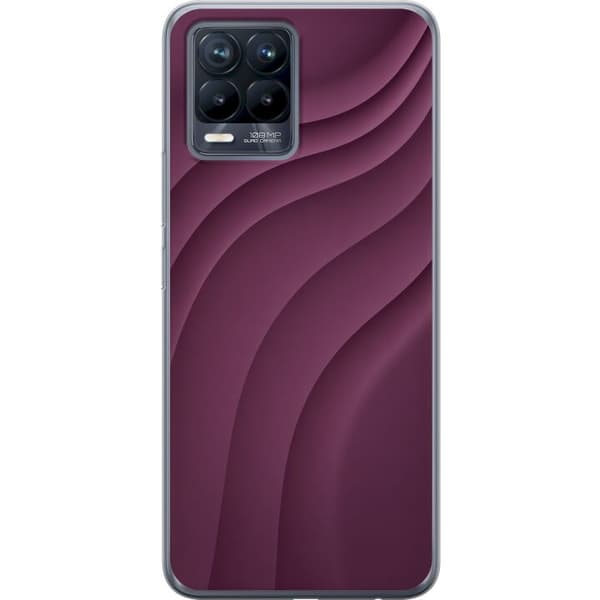 Kompatibelt Mobilskal till Realme 8 Plum Motion