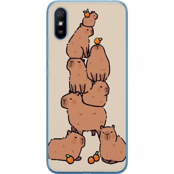 Kompatibelt Mobildeksel til Xiaomi Redmi 9A Kapybara