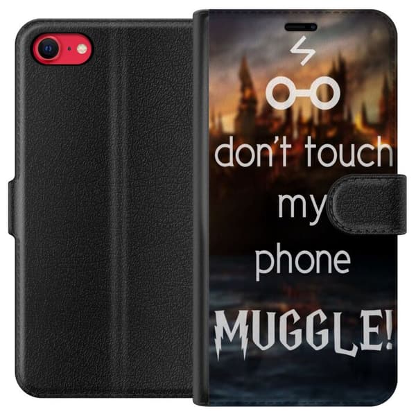 Kompatibel Tegnebogsetui til Apple iPhone SE (2020) Harry Potter