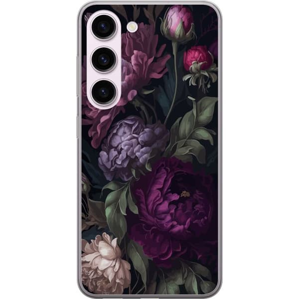 Kompatibelt Mobildeksel til Samsung Galaxy S23 Blomster