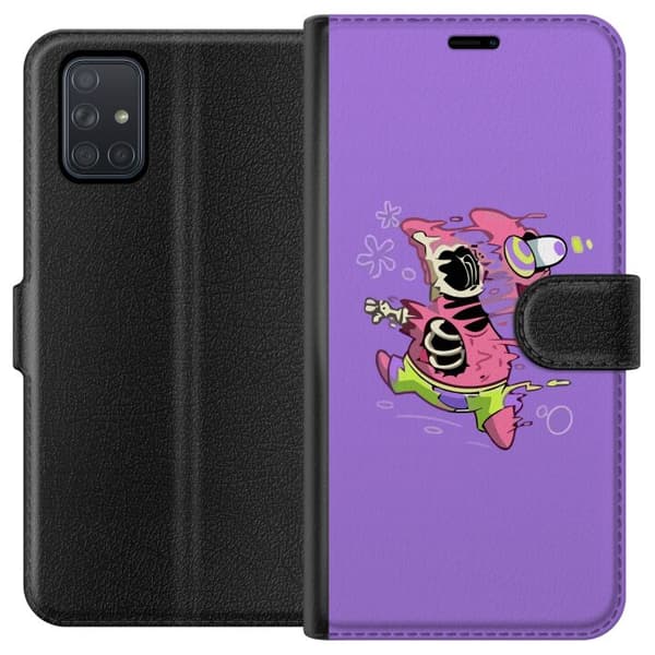 Kompatibel Tegnebogsetui til Samsung Galaxy A71 Smält Patrick