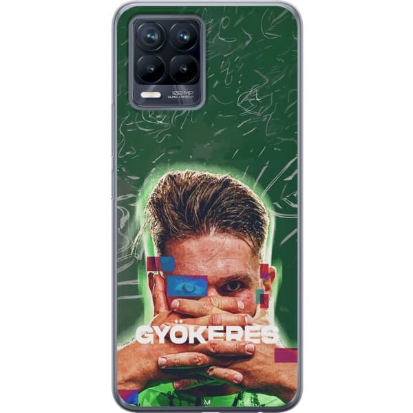 Kompatibelt Mobildeksel til Realme 8 Viktor Gyökeres grön energi