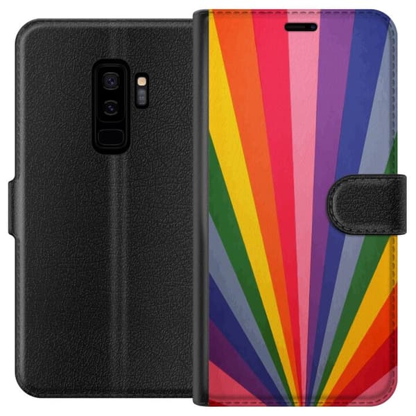 Kompatibel Tegnebogsetui til Samsung Galaxy S9+ Farve