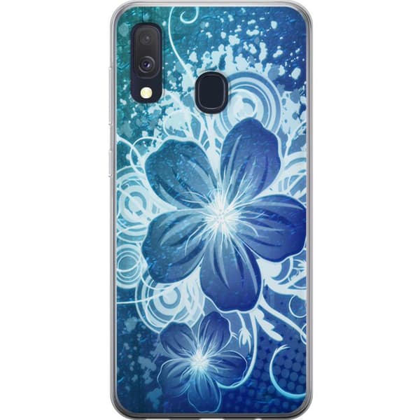 Kompatibelt Mobilskal till Samsung Galaxy A40 Blommor