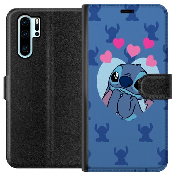 Kompatibel Tegnebogsetui til Huawei P30 Pro Stitch