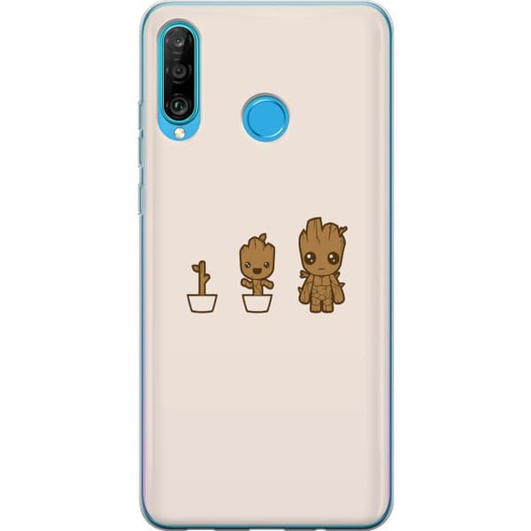 Yhteensopiva Puhelinkuori Huawei P30 lite Groot