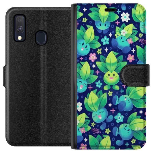 Kompatibelt Plånboksfodral till Samsung Galaxy A40 Pokemon