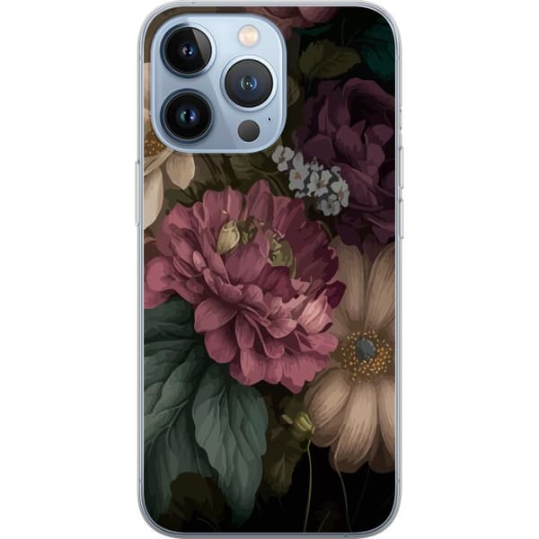 Kompatibelt Mobildeksel til Apple iPhone 13 Pro Blomster