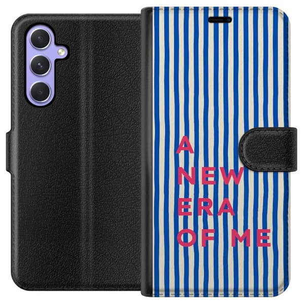 Kompatibelt Plånboksfodral till Samsung Galaxy A54 Citat