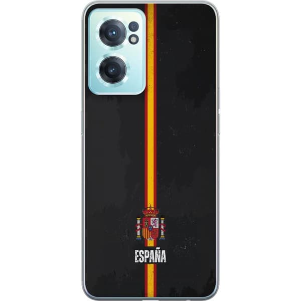 Kompatibelt Mobildeksel til OnePlus Nord CE 2 5G Stilig design med Spanias flagg