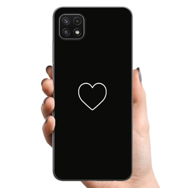 Kompatibelt Mobildeksel til Samsung Galaxy A22 5G Hjerte