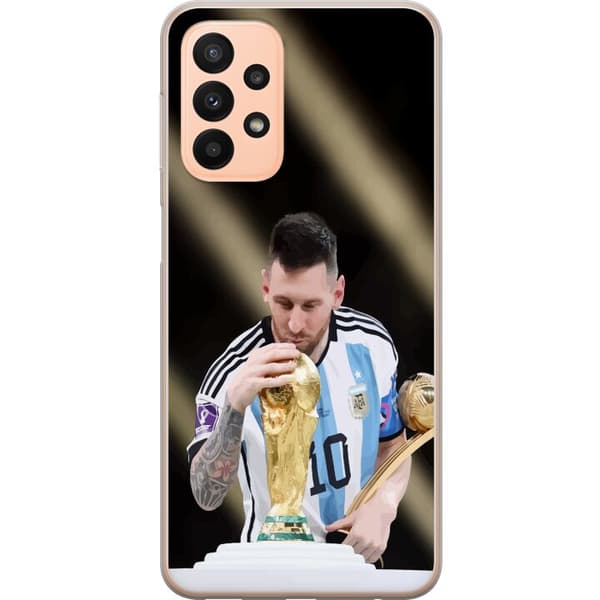 Yhteensopiva Puhelinkuori Samsung Galaxy A23 Messi