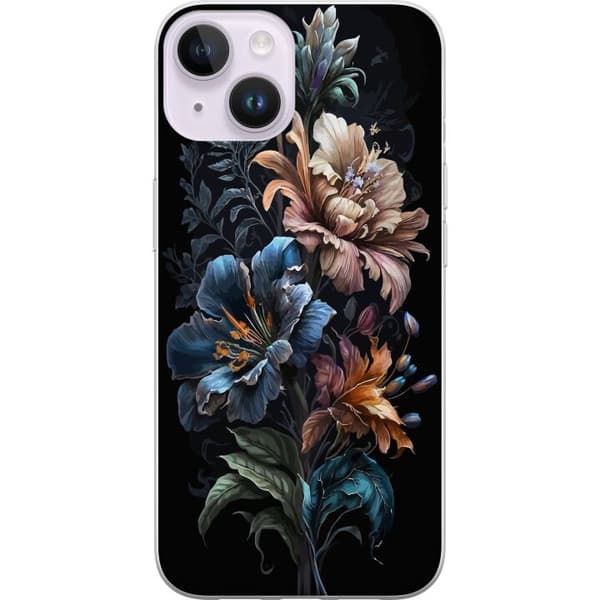 Kompatibelt Mobilskal till Apple iPhone 14 Plus Blommor