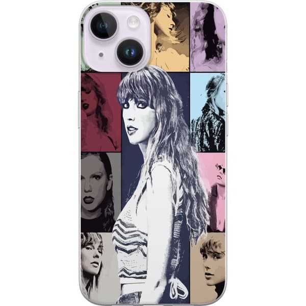 Kompatibelt Mobilskal till Apple iPhone 14 Plus Taylor Swift