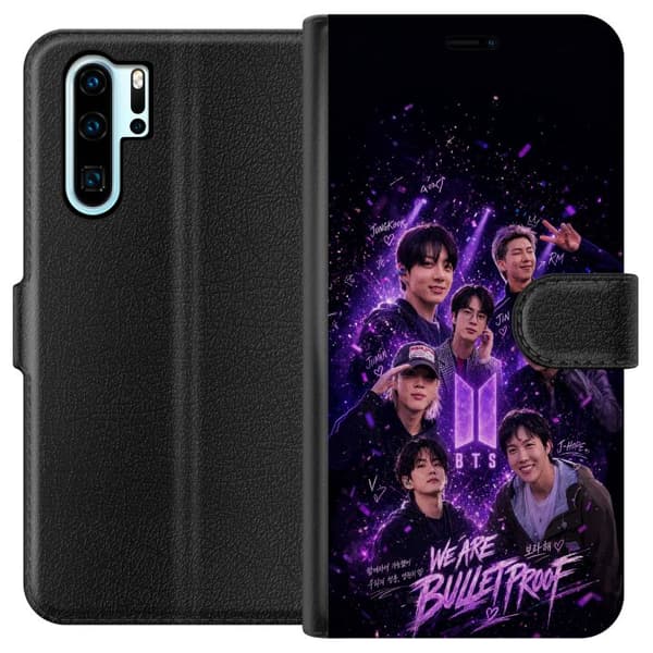 Kompatibelt Plånboksfodral till Huawei P30 Pro BTS