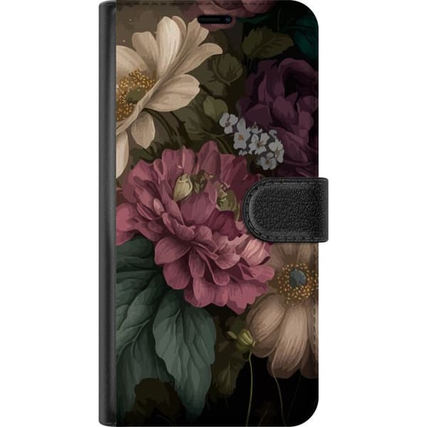Kompatibelt Lommeboketui til Apple iPhone 13 Blomster