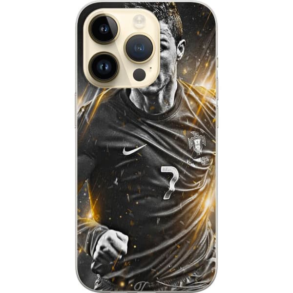Kompatibelt Mobilskal till Apple iPhone 14 Pro Cristiano Ronaldo