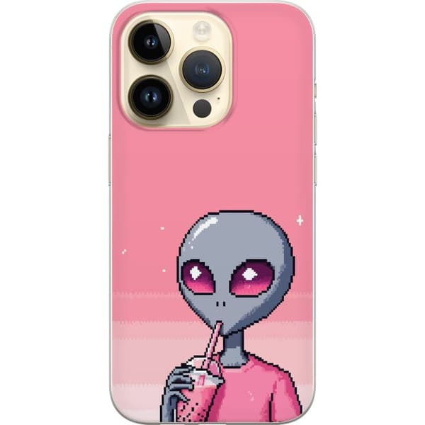 Kompatibelt Mobildeksel til Apple iPhone 14 Pro Alien Smoothie