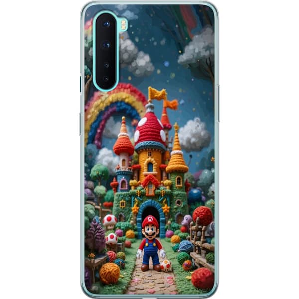 Kompatibelt Mobildeksel til OnePlus Nord Super Mario-inspirert eventyrtema