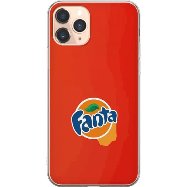 Kompatibelt Mobildeksel til Apple iPhone 11 Pro Stilren appelsinforme design