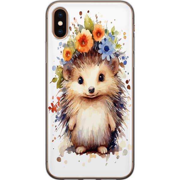 Kompatibelt Mobilskal till Apple iPhone XS Igelkott